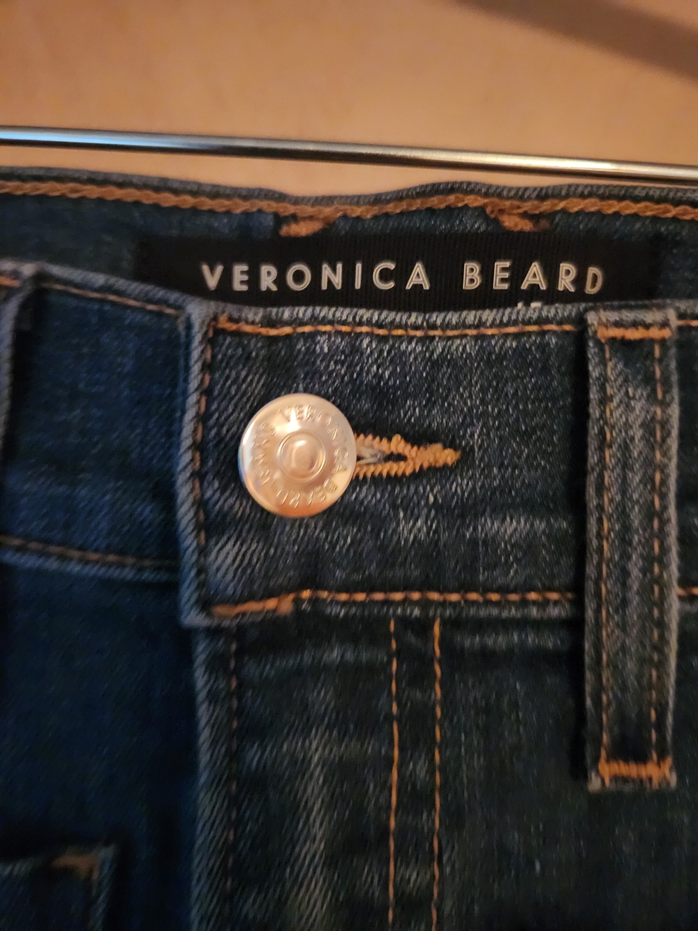 NWT Veronica Beard Sheridan Exaggerated Flare Jeans with Front Patch Pockets - Picture 5 of 10